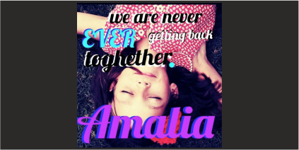 Amalia Older – Never Getting Back Together